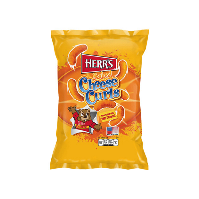 HERR'S Baked Cheese Curls 184g