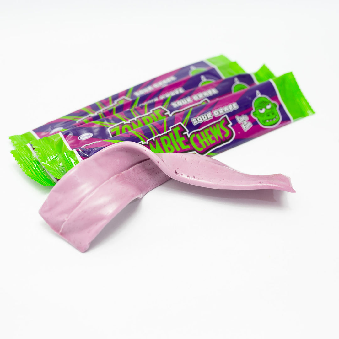 ZOMBIE CHEWS Sour Grape 28g