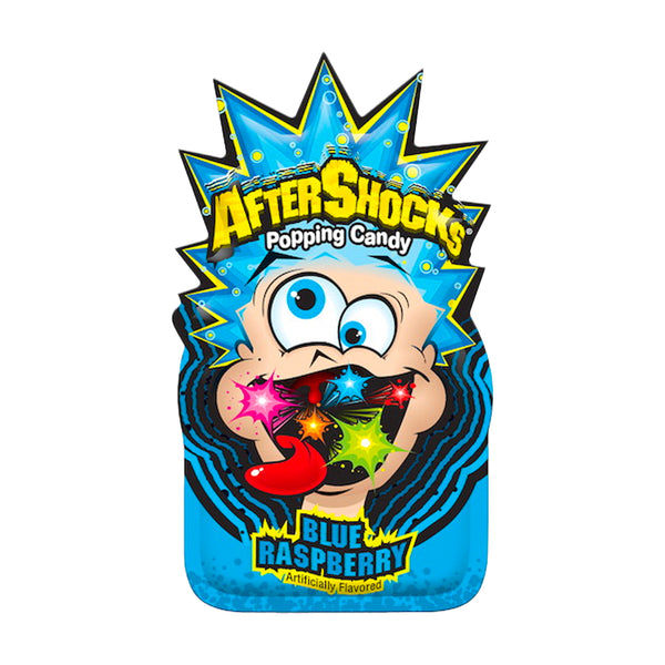 AFTERSHOCKS Popping Candy Blue Raspberry 9.3g