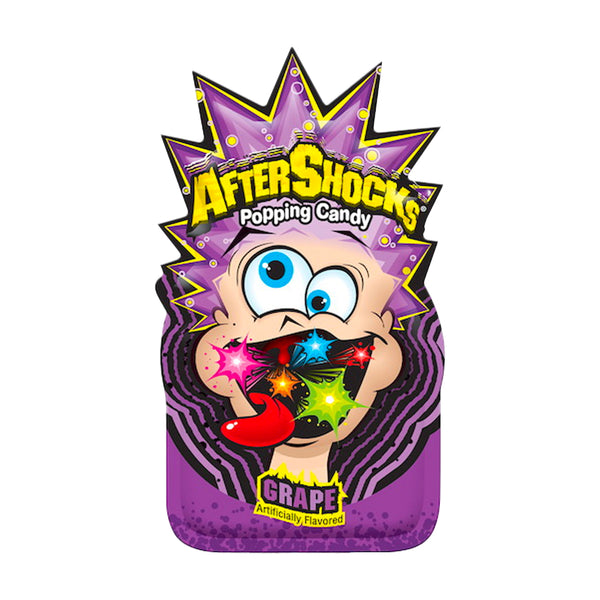 AFTERSHOCKS Popping Candy Grape 9.3g