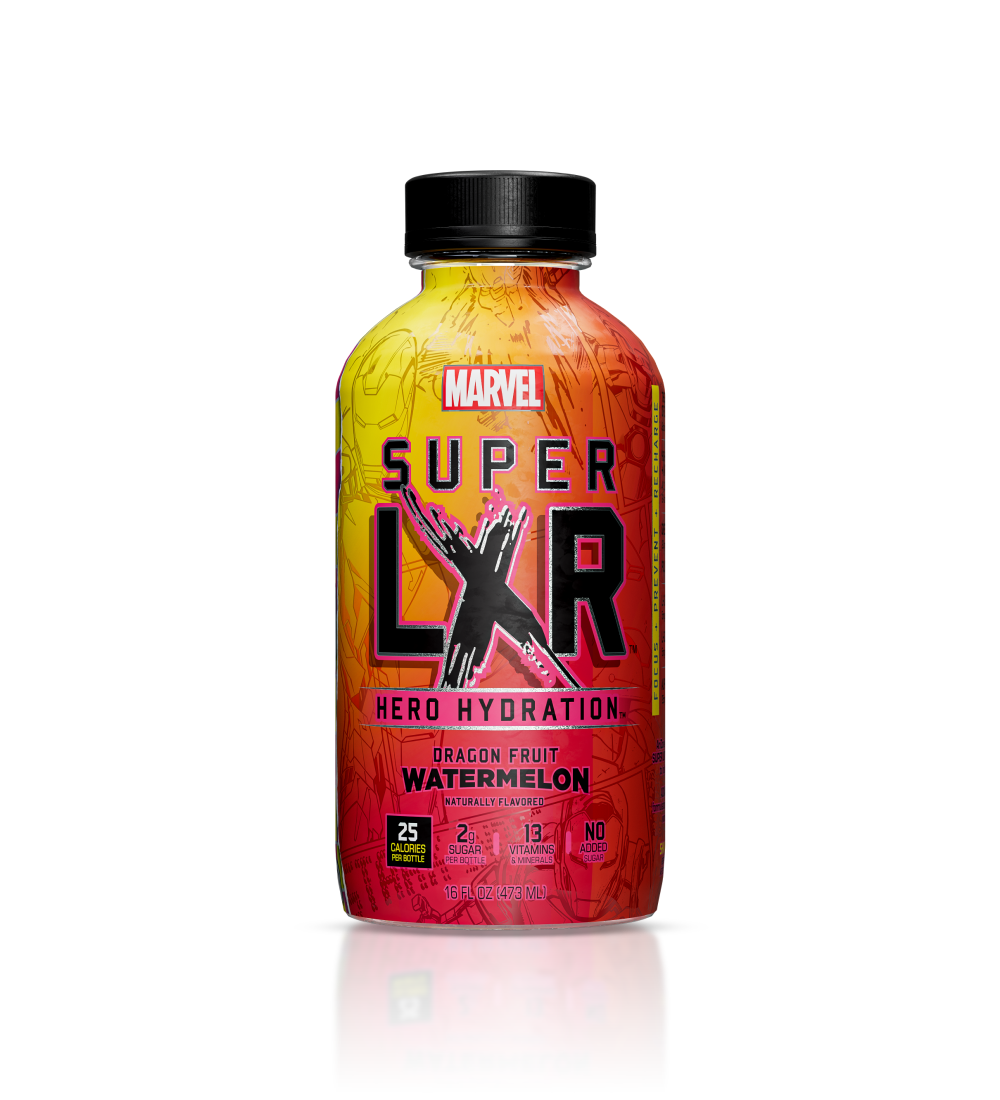 MARVEL SUPER LXR HERO HYDRATION DRAGON FRUIT WATERMELON 473ml