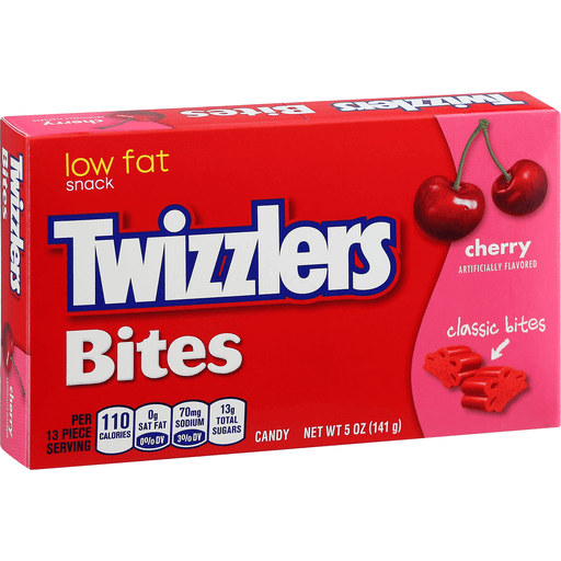 TWIZZLERS Bites Cherry Candy 141g