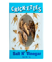 CRICK-ETTES Salt n' Vinegar 1g