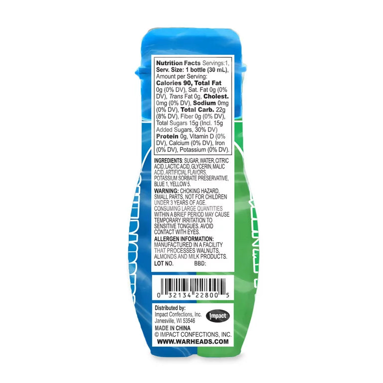 WARHEADS Super Sour Double Drops 30ml