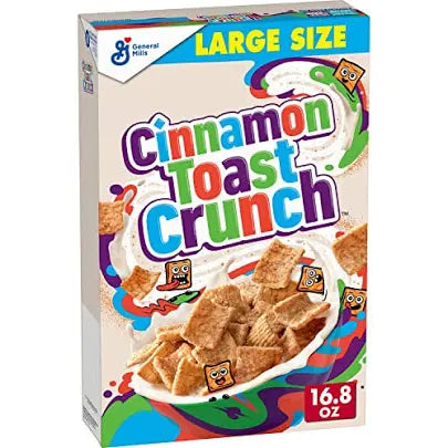 CINNAMON TOAST CRUNCH Large Size Cereal 476g