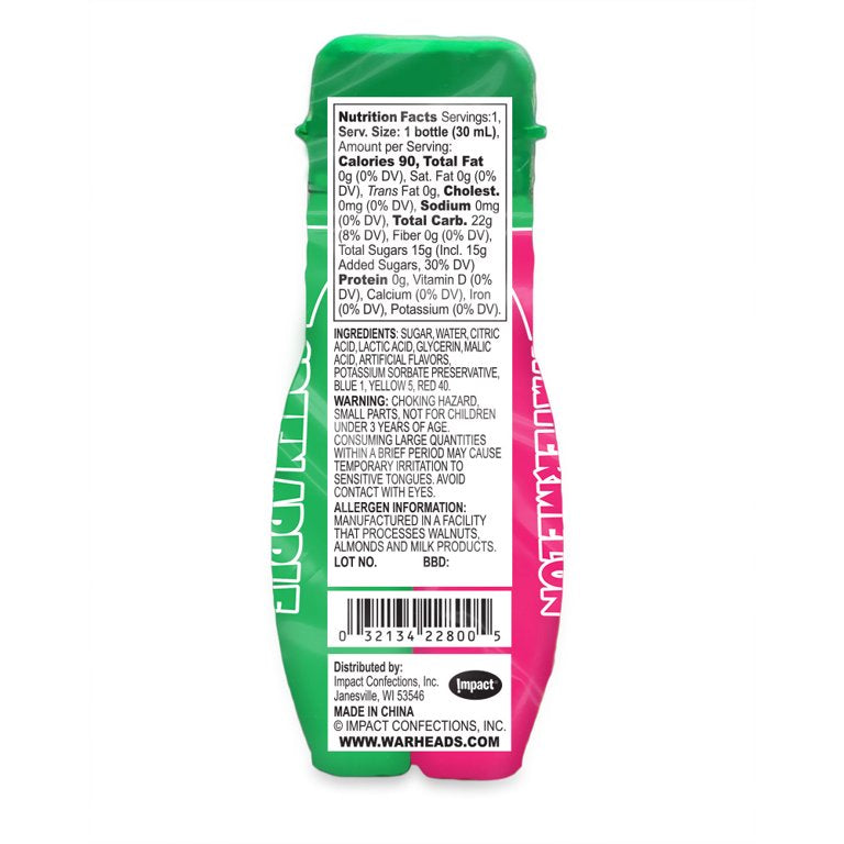 WARHEADS Super Sour Double Drops 30ml