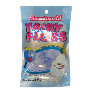 Sweetworld Fairy Floss Berry Flavour 15g