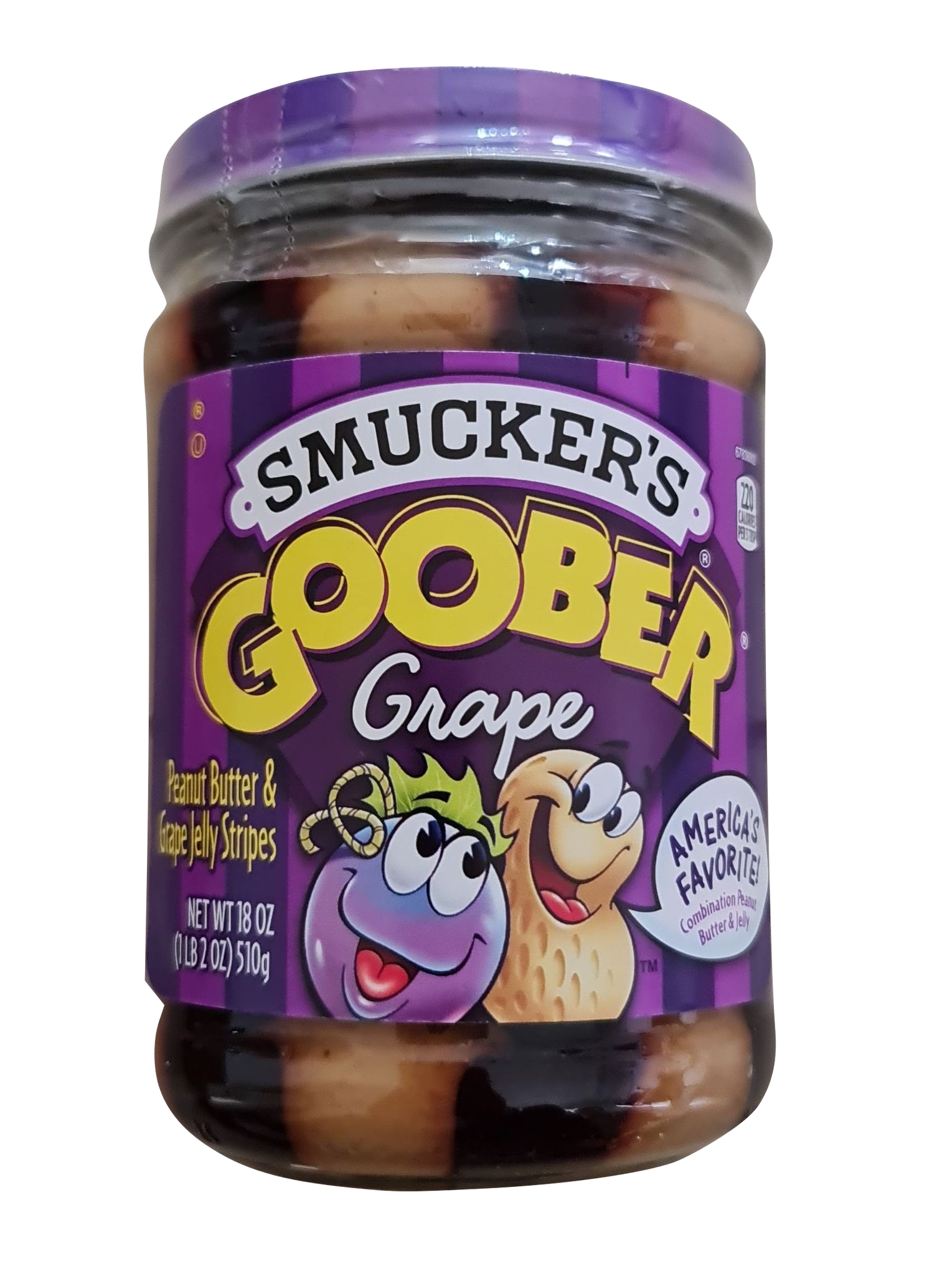 Smucker's Goober Grape Peanut Butter & Jelly 510g
