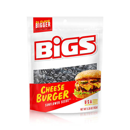 BIGS Cheese Burger Sunflower Seeds 152g