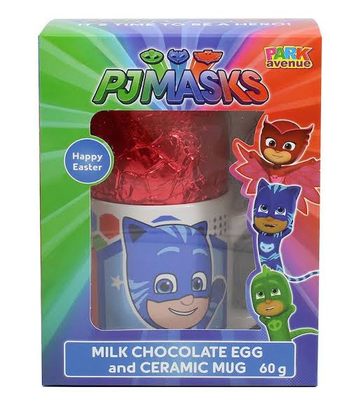 PJ MASKS Cermaic Mug with Milk Chocolate Egg 60g