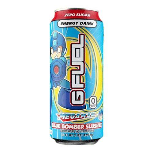 GFUEL Mega Man blue bomb slushee 473ml