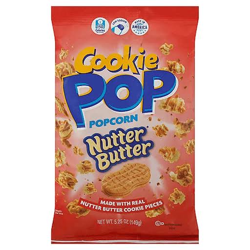 COOKIE POP Nutter Butter Popcorn 149g
