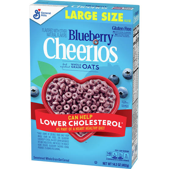 CHEERIOS Blueberry Family Size 538g