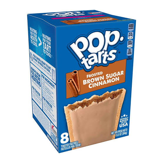 POP TARTS 8pk Frosted Brown Sugar Cinnamon 384g
