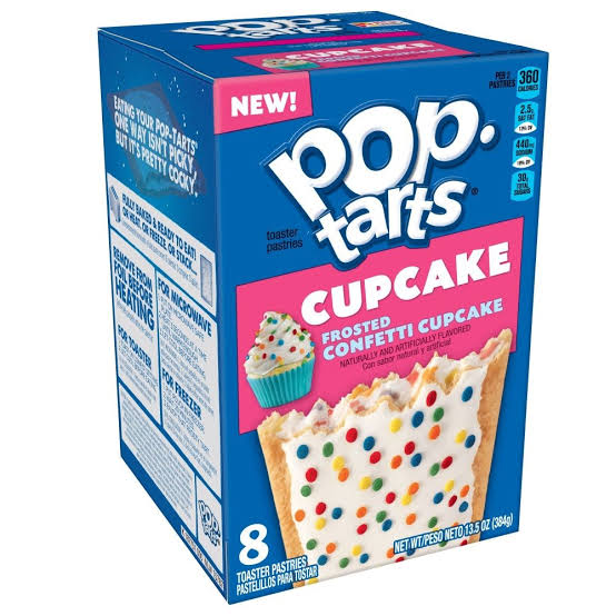 POP TARTS 8pk Frosted Confetti Cupcake 384g