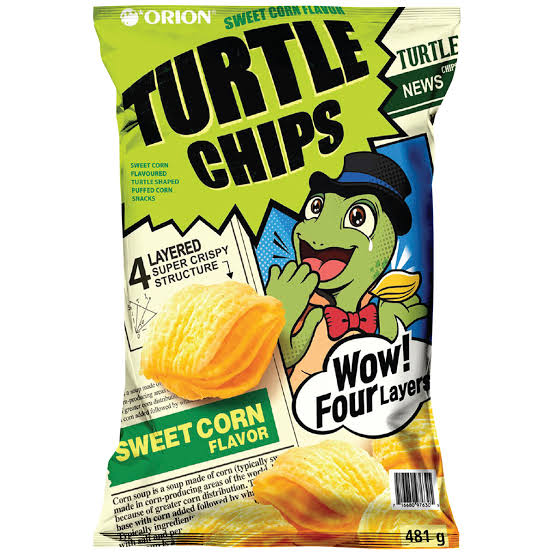 ORION Turtle Chips Sweet Corn