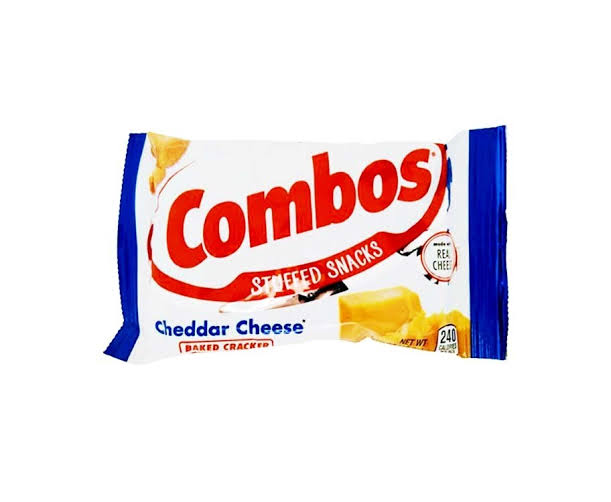 COMBOS Stuffed Snack Cheddar Cheese Baked Cracker 48.2g