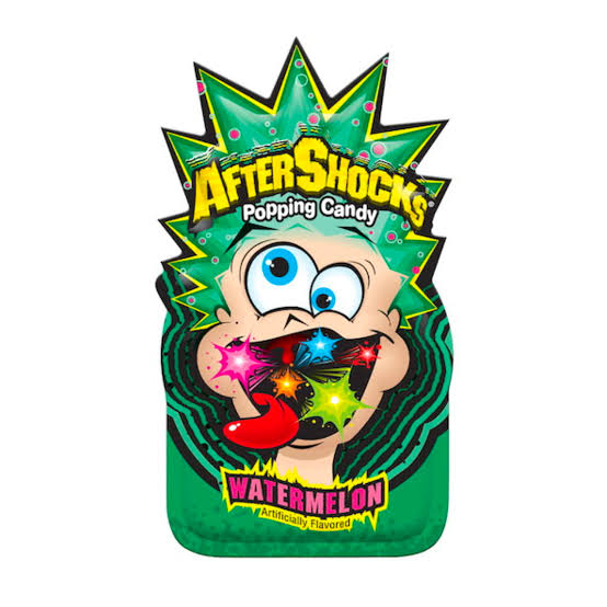 AFTERSHOCKS Popping Candy Watermelon 9.3g