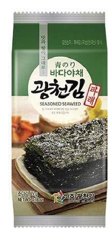 BAEKJE GWANGCHEON Seasoned Seaweed