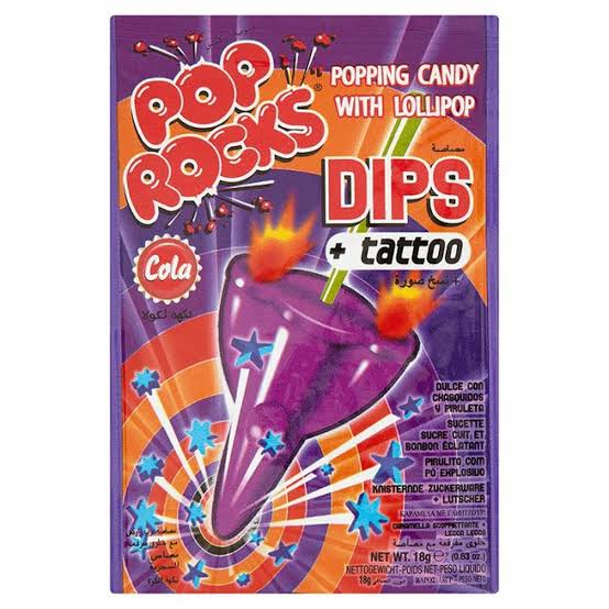 POP ROCKS Dips + Tattoo Cola 18g