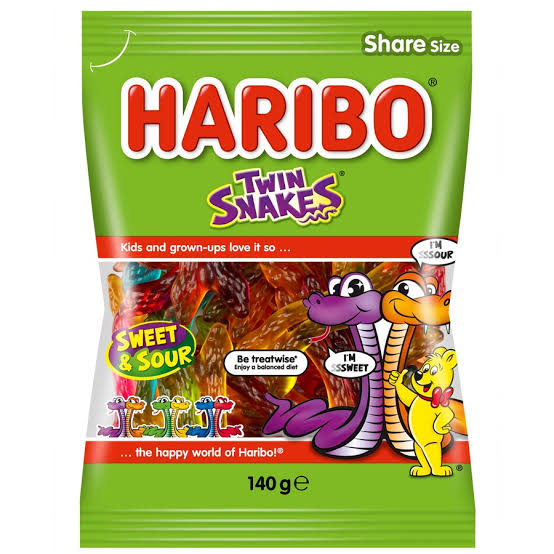 HARIBO Twin Snakes 142g