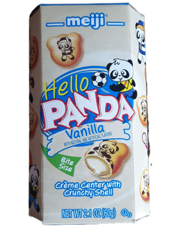 MEIJI Hello Panda Biscuit Vanilla filling 60g