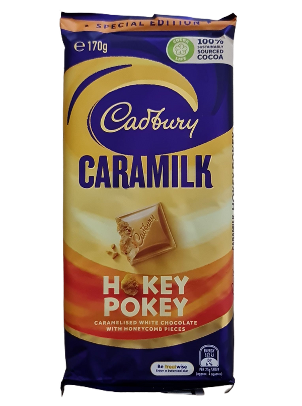 Cadbury caramilk hokey pokey block 170g