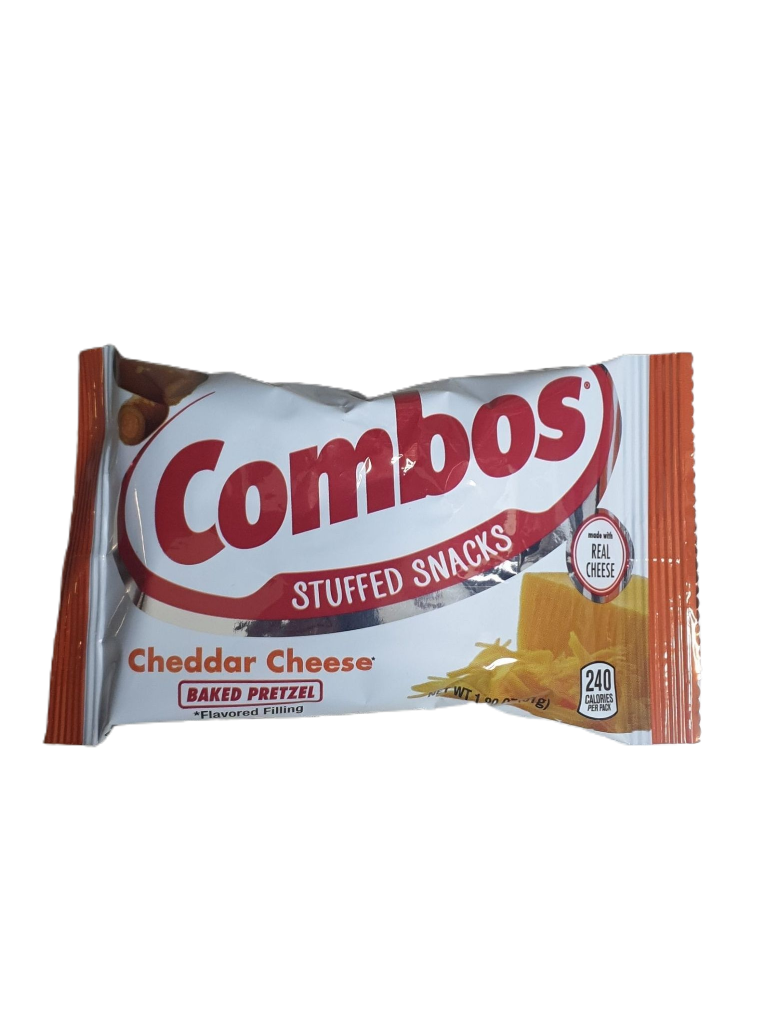COMBOS Stuffed Snack Cheddar Cheese Baked Pretzel 51g