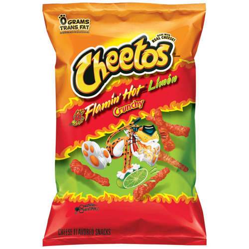 Cheetos Flamin Hot Limon Crunchy 240.9g