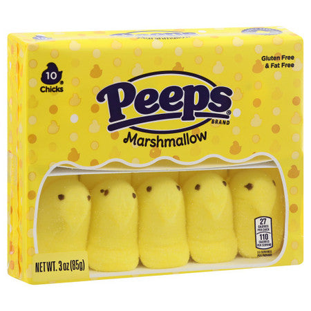 PEEPS Marshmallow Chicks Yellow 85g