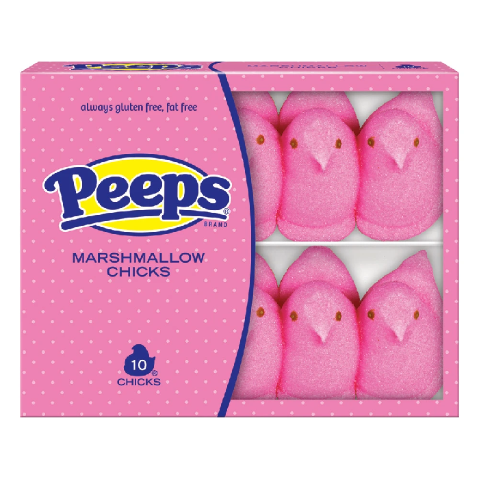 PEEPS Marshmallow Chicks Pink 85g