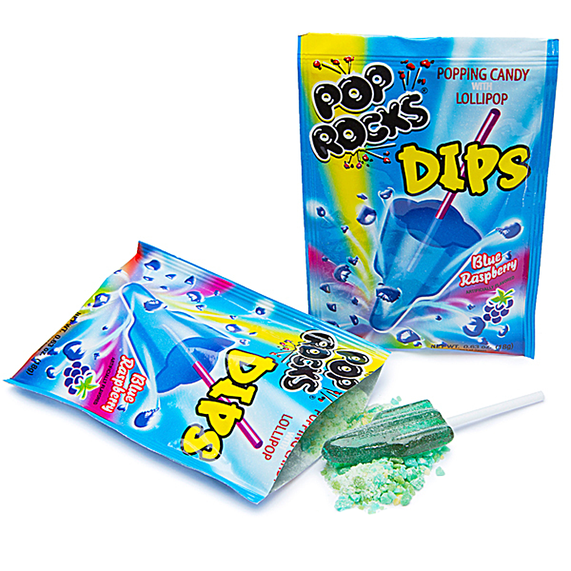 POP ROCKS Blue Raspberry Dip 18g