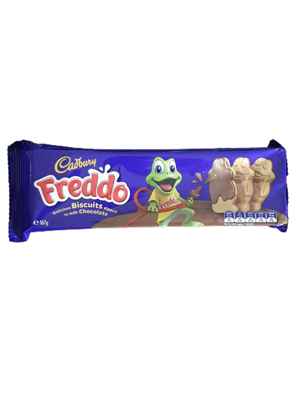 CADBURY Freddo Biscuits Dipped in Milk Chocolate 167g