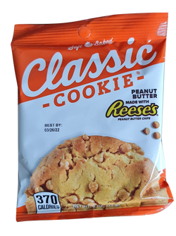 Classic cookie peanut butter made with reese's peanut butter chips 85g