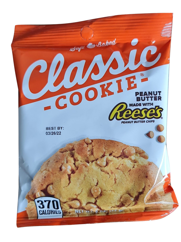 Classic cookie peanut butter made with reese's peanut butter chips 85g