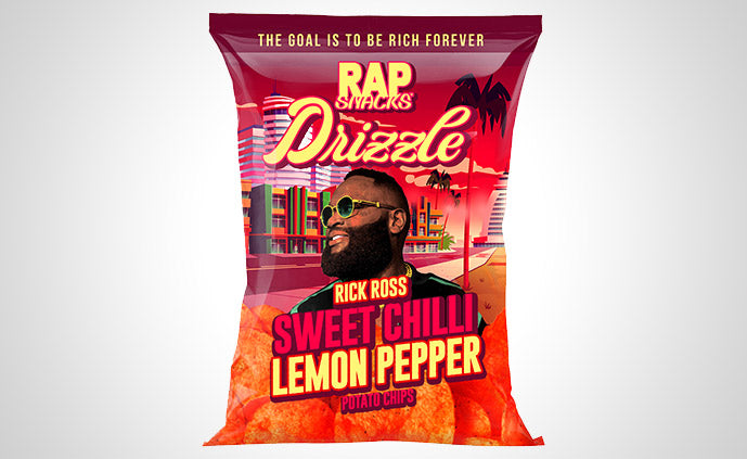 RAP SNACKS Rick Ross Sweet Chili Lemon Pepper