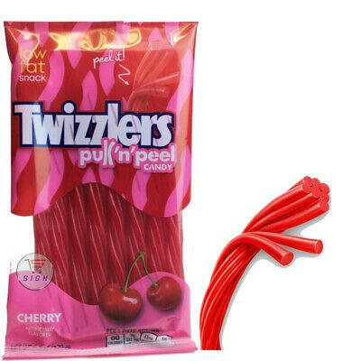 TWIZZLERS Cherry Pull 'N'Peel Candy 172g