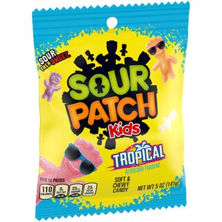 SOUR PATCH KIDS Tropical 102g