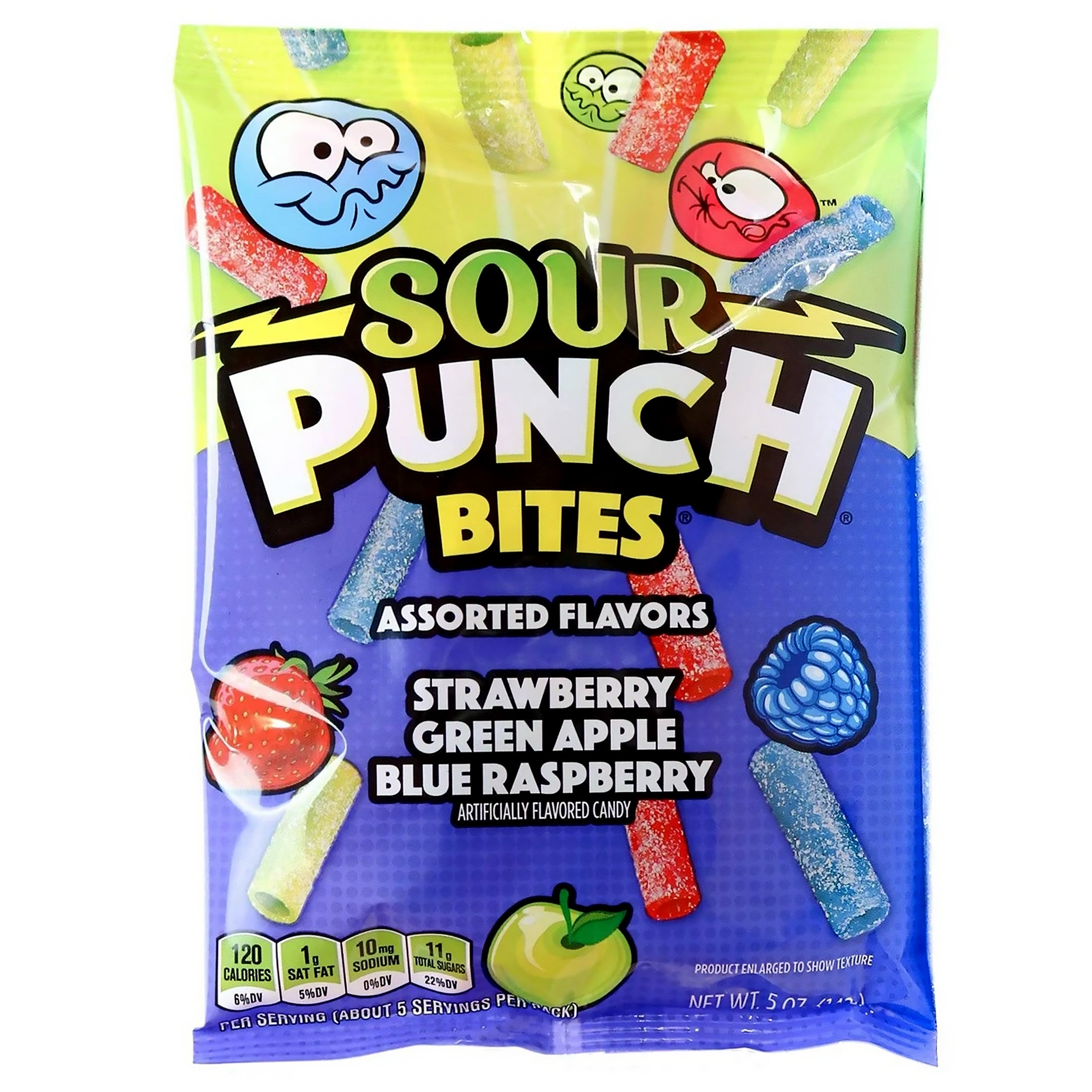Sour Punch Bites Assorted Flavors 142g