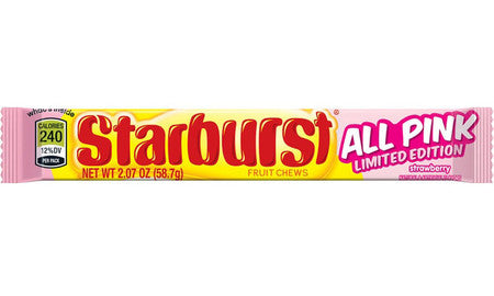 STARBURST All Pink Fruit Chews Share Size