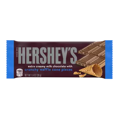 Hershey’s Milk Chocolate with Waffle Cone Pieces 39g