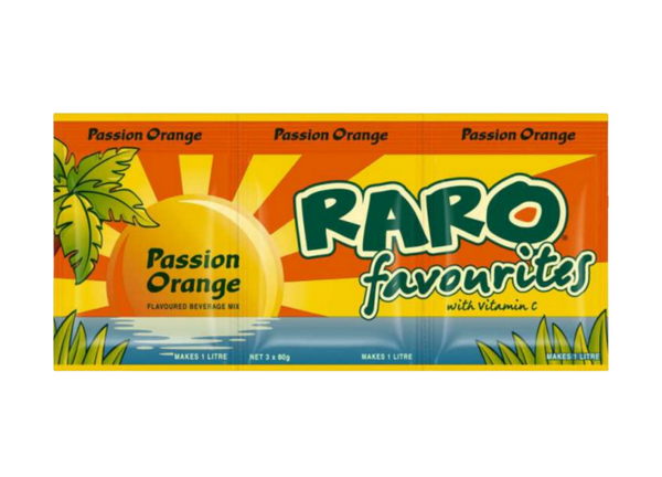 RARO Passion Orange 3 x 80g