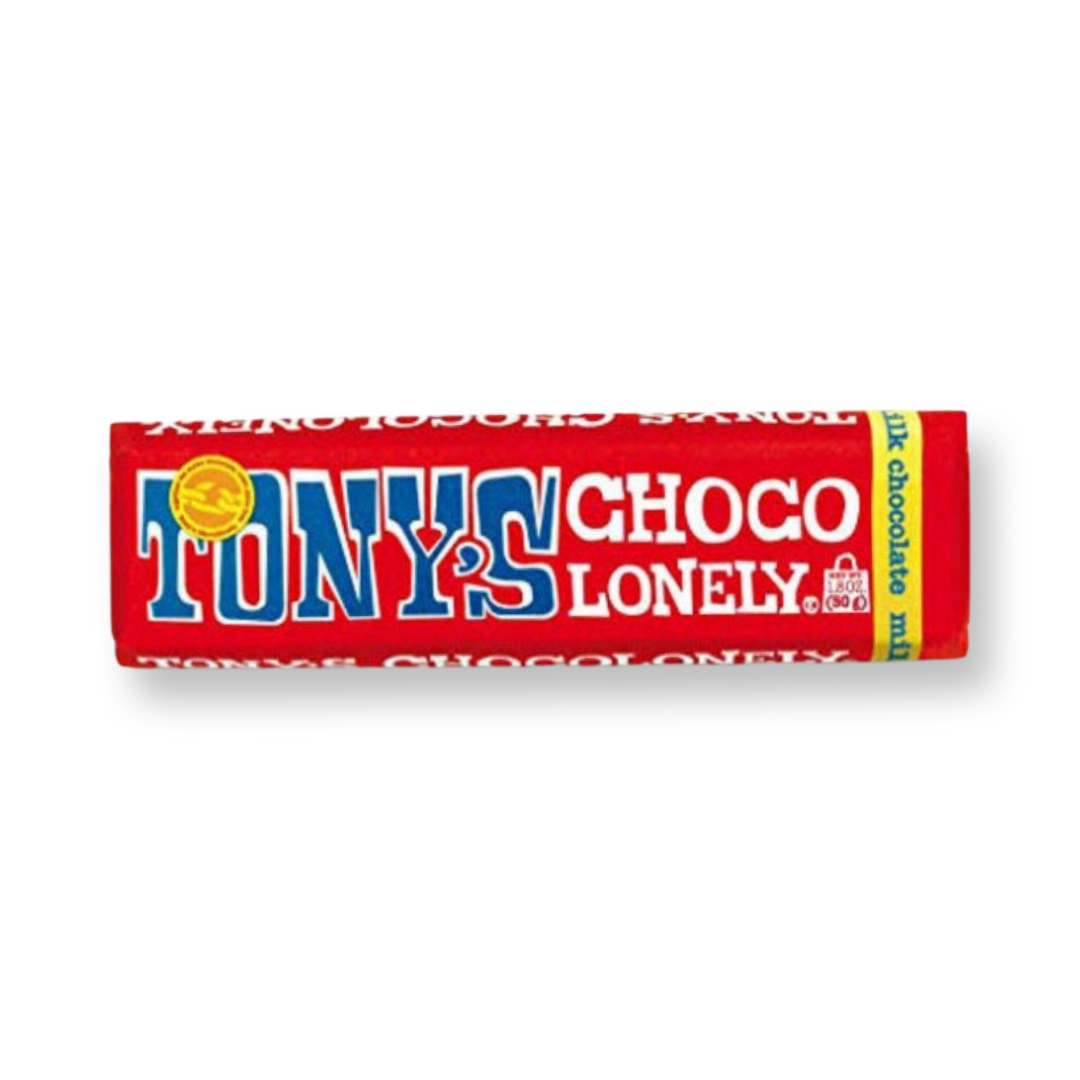 TONY'S CHOCOLONELY MILK CHOCOLATE 50G