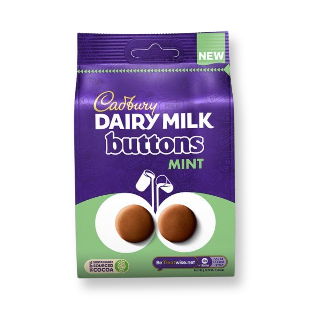 CADBURY DAIRY MILK BUTTONS MINT 95G