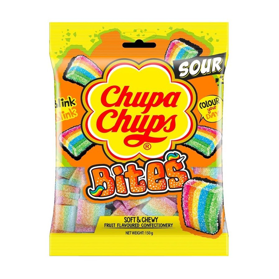 Chupa Chups Sour Bites 150g
