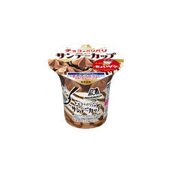 JAPANESE ICE CREAM MORINAGA Chocolate Sundae Cup 180ml