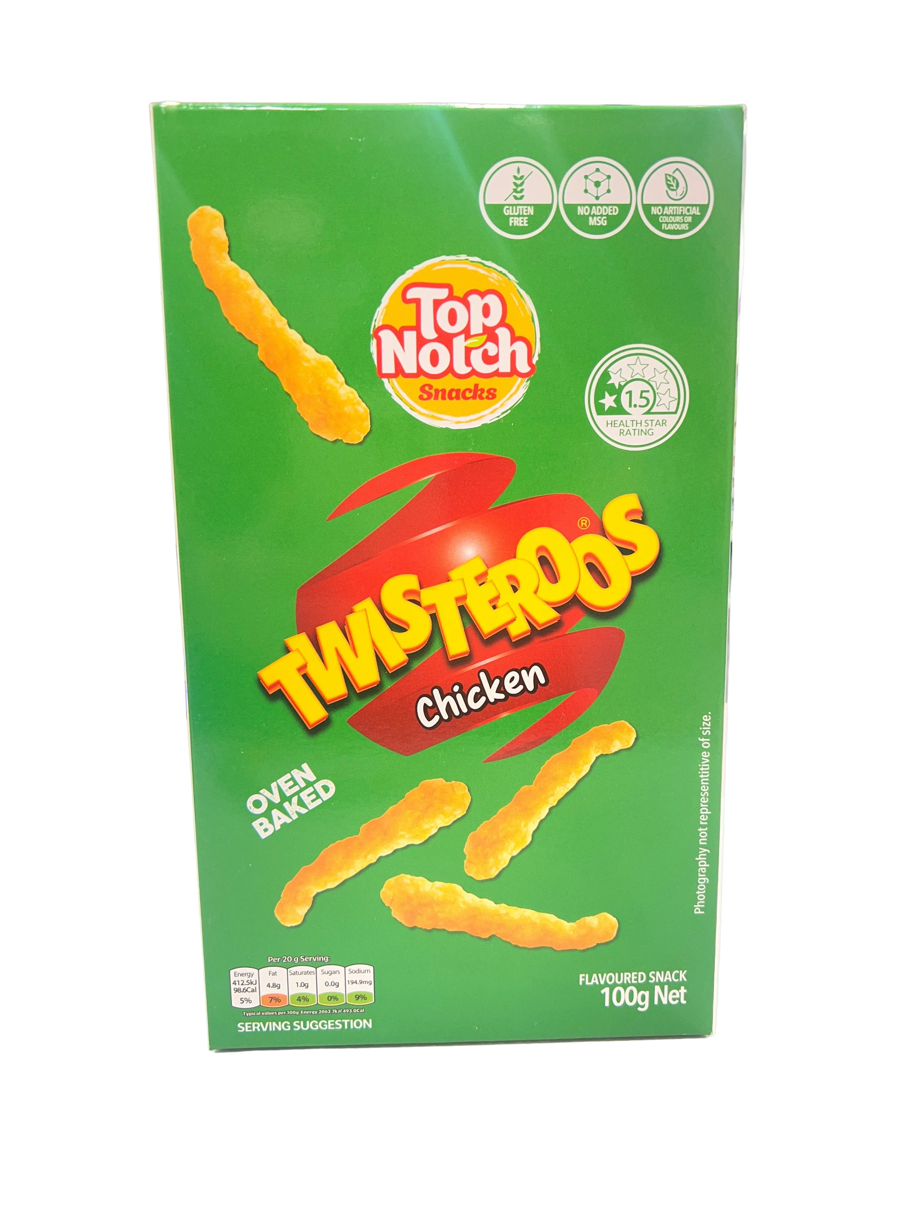 Top Notch Twisteroos Chicken 100g 21/03/2026