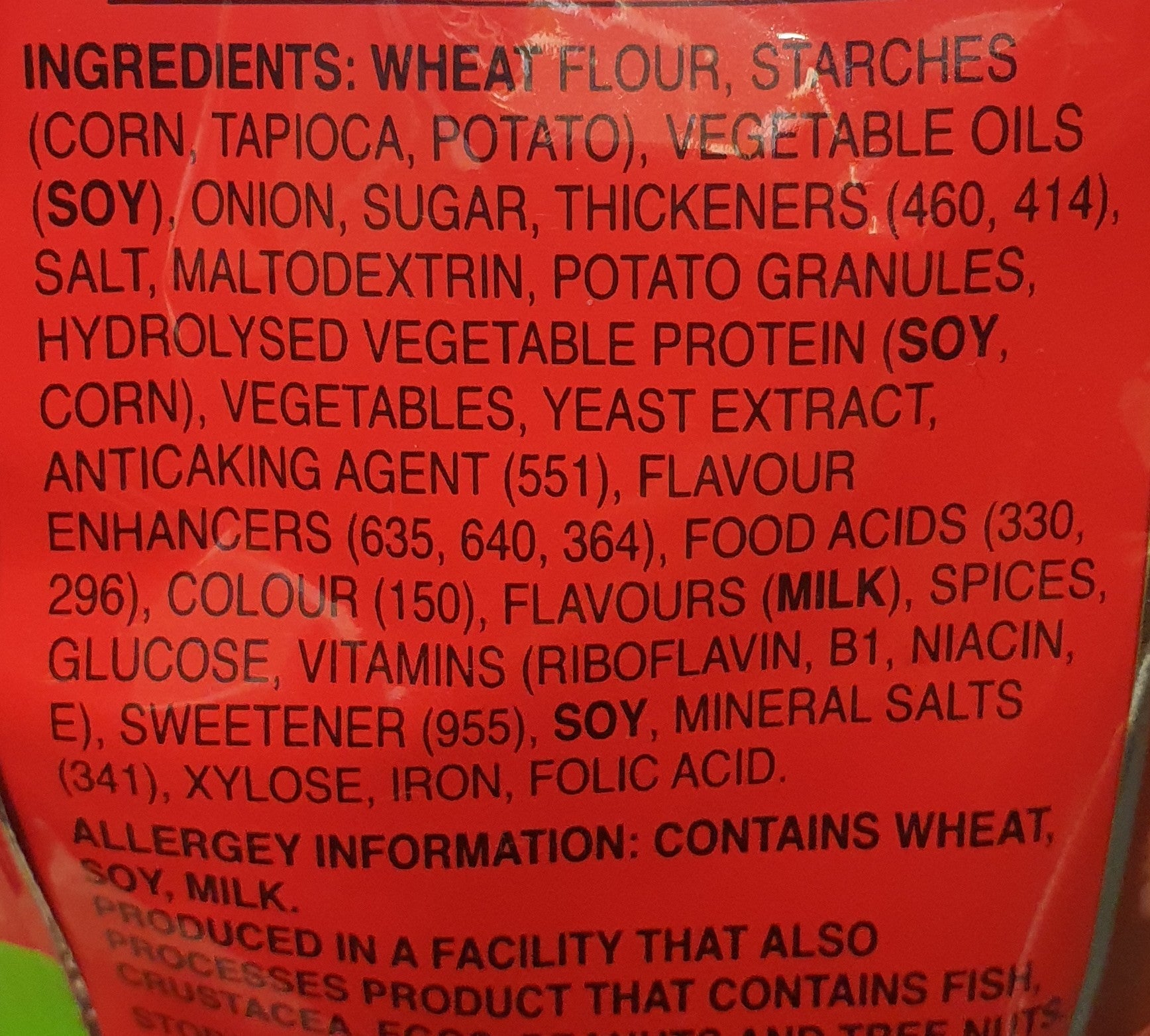 NONGSHIM Onion Flavoured Rings Hot & Spicy 40g