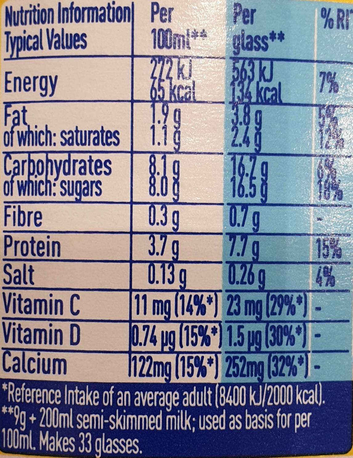 NESTLE Nesquik Chocolate Milkshake Mix 300g