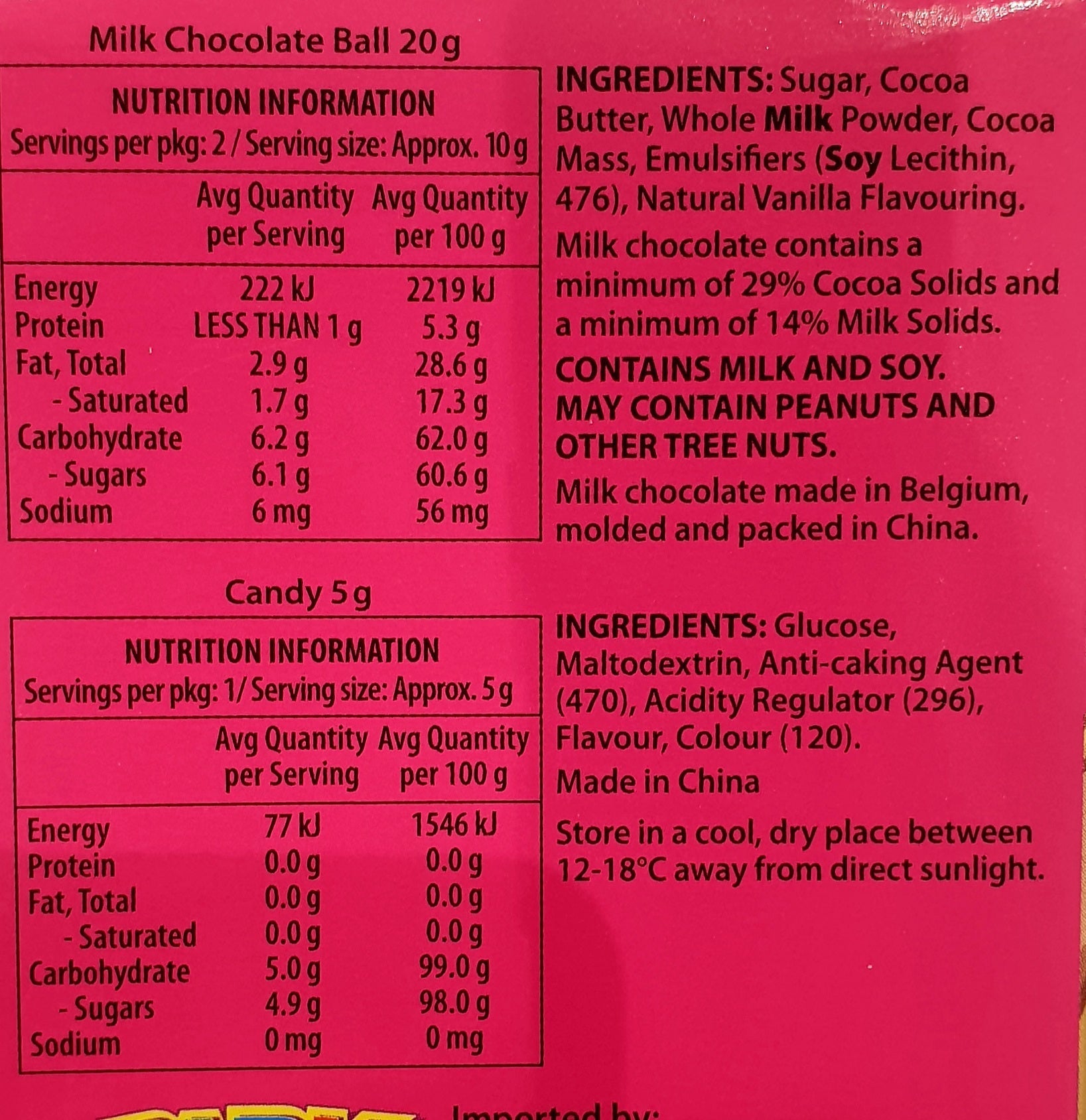 BARBIE Wonderball Chocolate Egg 25g